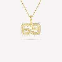 Gold Presidents Pendant and Chain - #69 Marcus Miller