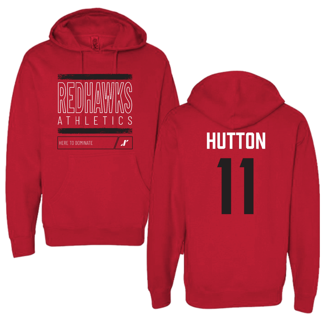 Southeast Missouri State University Softball Red Dominate Hoodie - #11 Kamden Hutton