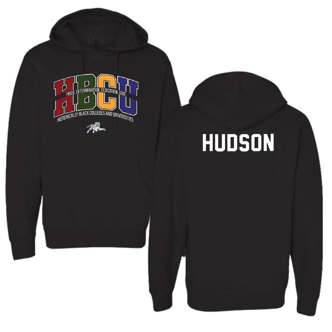 Jackson State University TF and XC Black HBCU Hoodie - Jeremiah Hudson