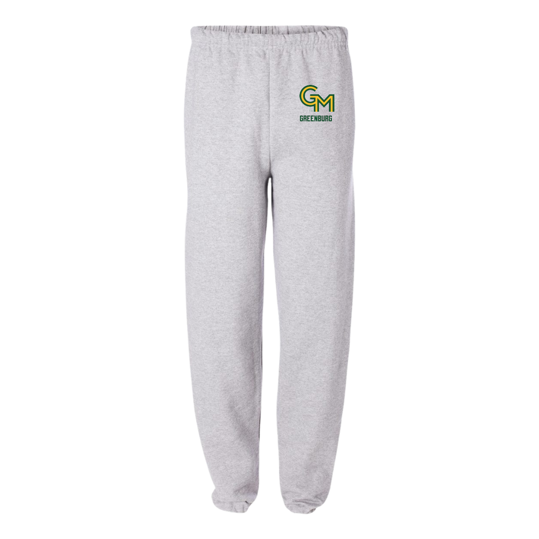 George Mason University Basketball (W) Light Gray Sweatpants - #32 Page Greenburg
