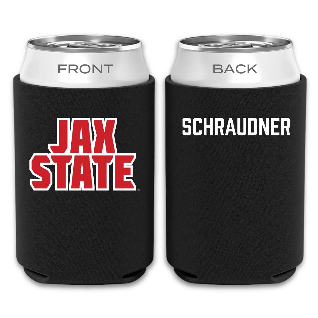 Jacksonville State University TF and XC Black Can Cooler - Trinity Schraudner