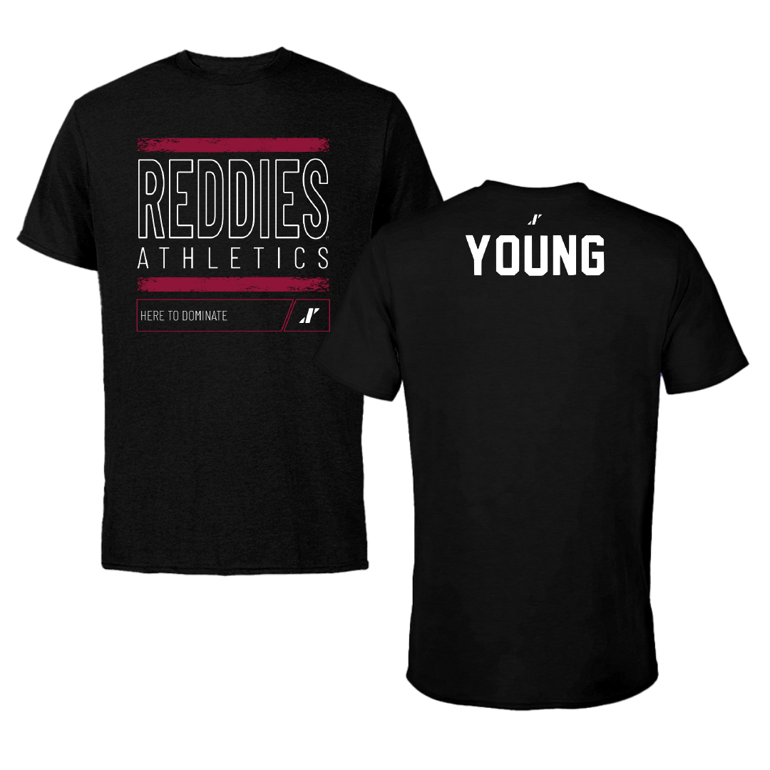 Henderson State University Cheer Black Dominate Tee - Gracie Young