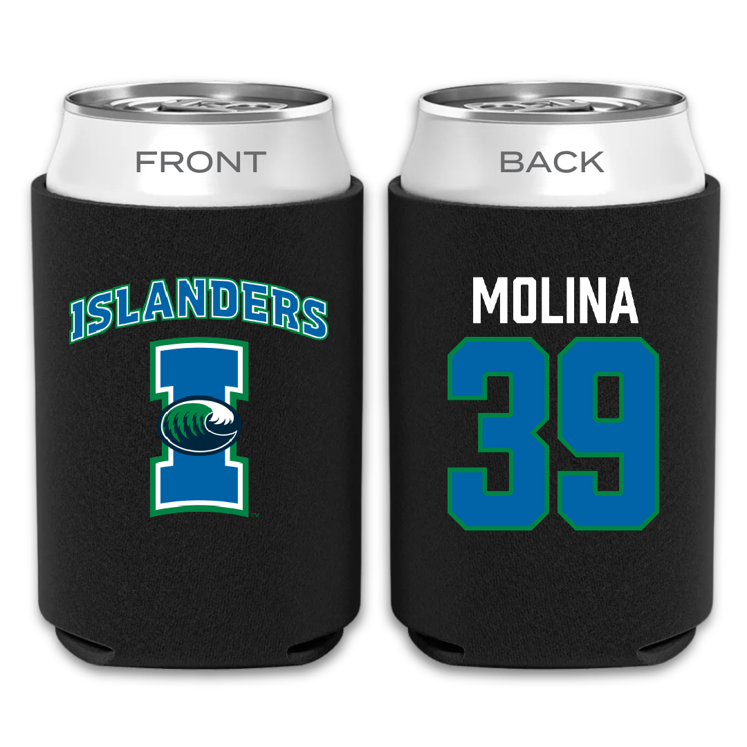 Texas A&M University-Corpus Christi Baseball Black Can Cooler - #39 Matthew Molina