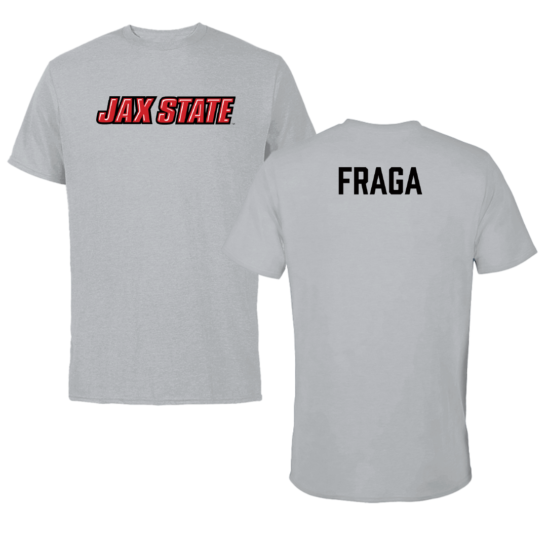Jacksonville State University TF and XC Sport Gray Tee - Rodrigo Fraga