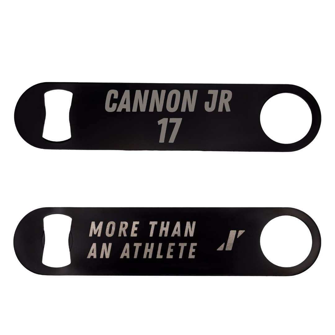 Bowling Green State University Football Black Bottle Opener - #17 Mark Cannon Jr