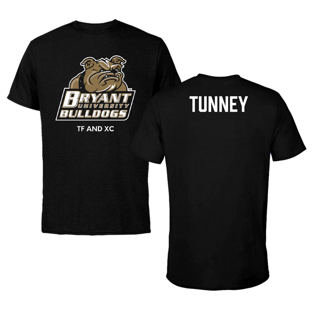 Bryant University TF and XC Black Performance Tee - Kat Tunney
