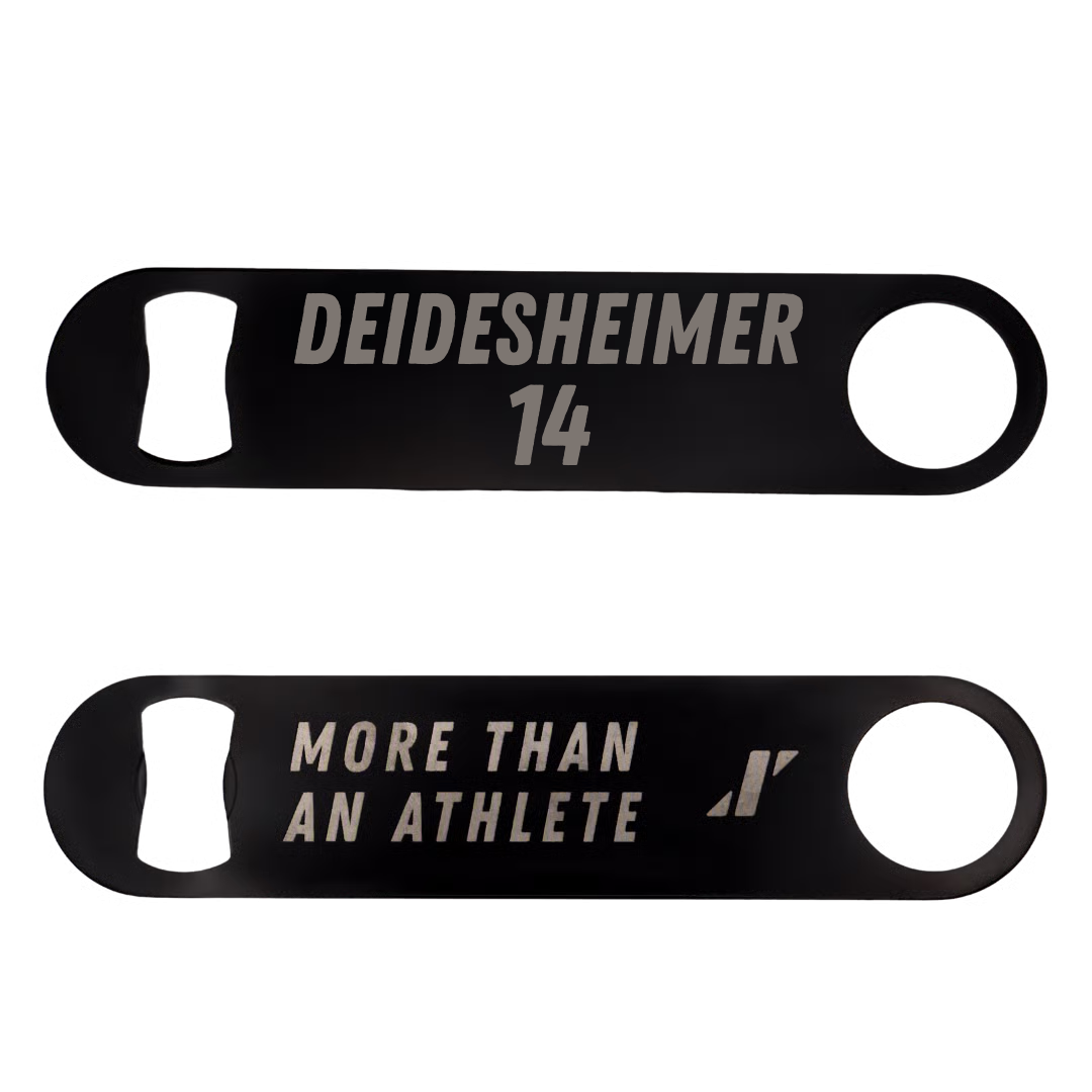Volleyball Black Bottle Opener - #14 Payton Deidesheimer