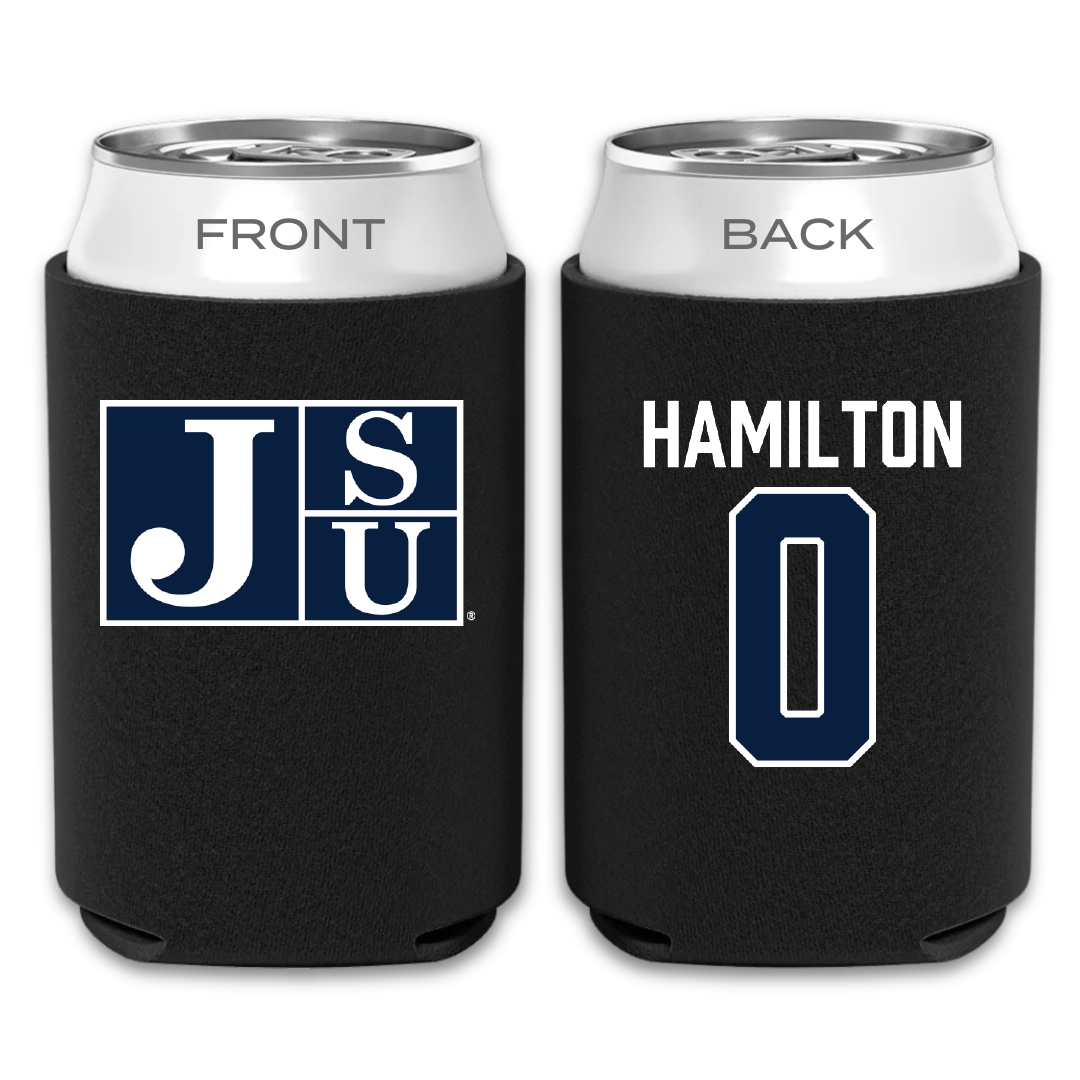 Jackson State University Soccer Black Can Cooler - #0 Jordan Hamilton