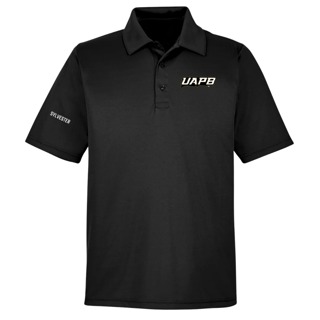 University of Arkansas-Pine Bluff TF and XC Black Polo - Jared Sylvester