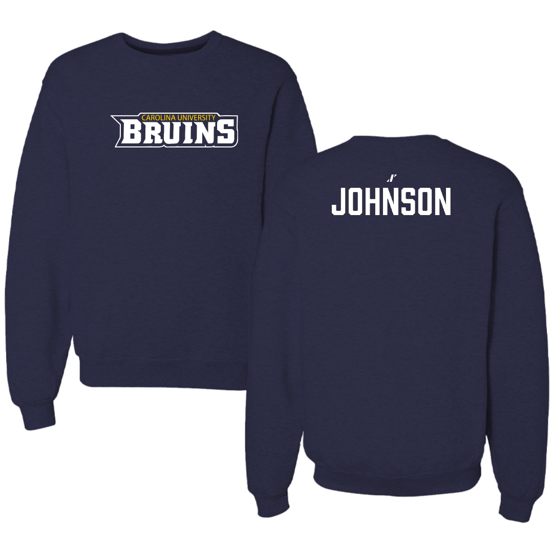 Carolina University Baseball Navy Crewneck - Patrick Johnson