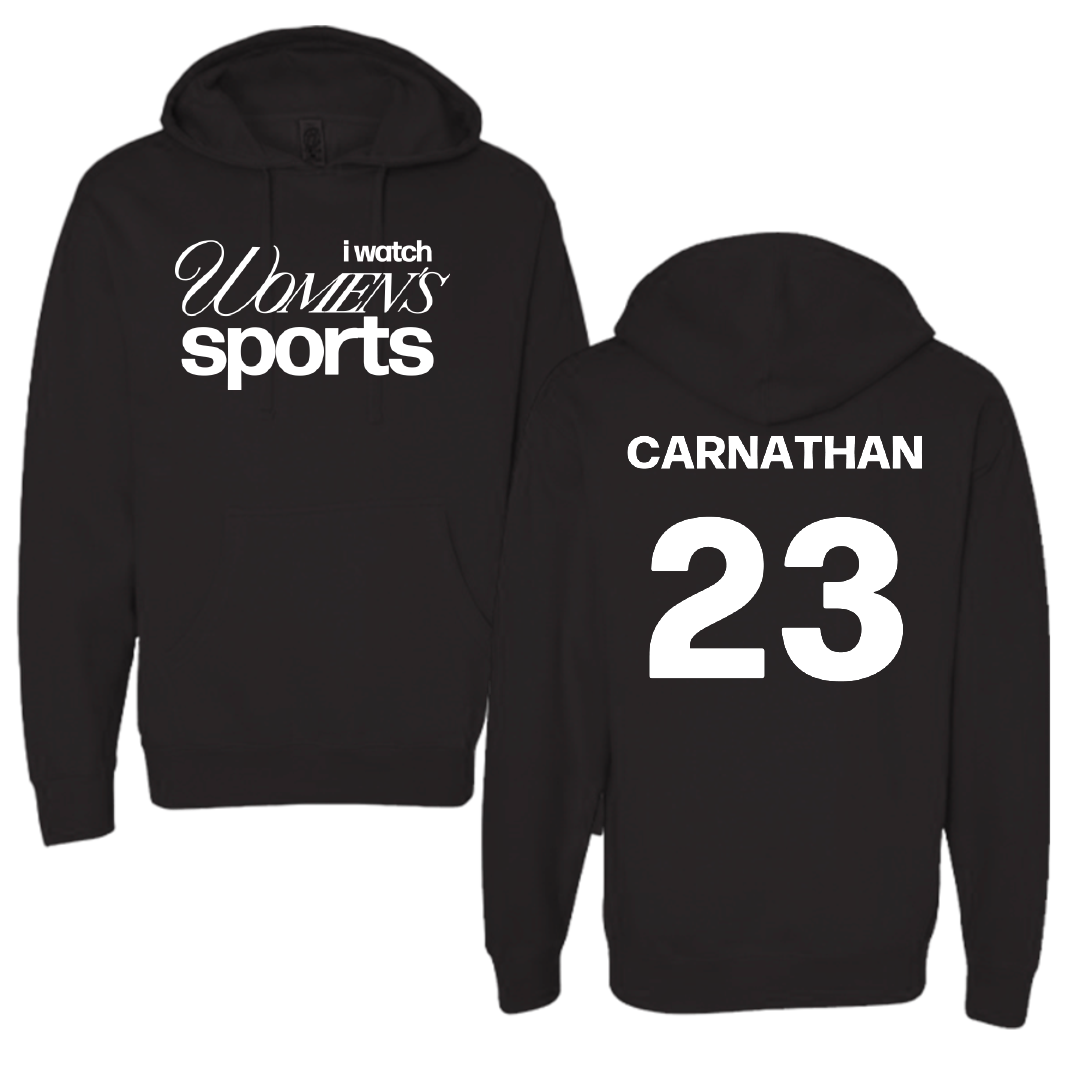 Austin Peay State University Volleyball Black WHM Hoodie - #23 Sarah Carnathan
