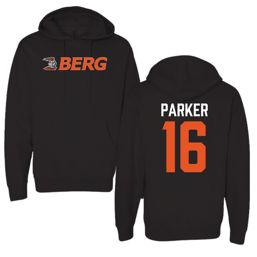 Heidelberg University Lacrosse Black Hoodie - #16 Colin Parker