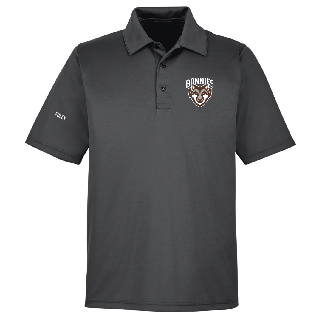 St. Bonaventure University Swimming & Diving Dark Gray Polo - Rylie Foley