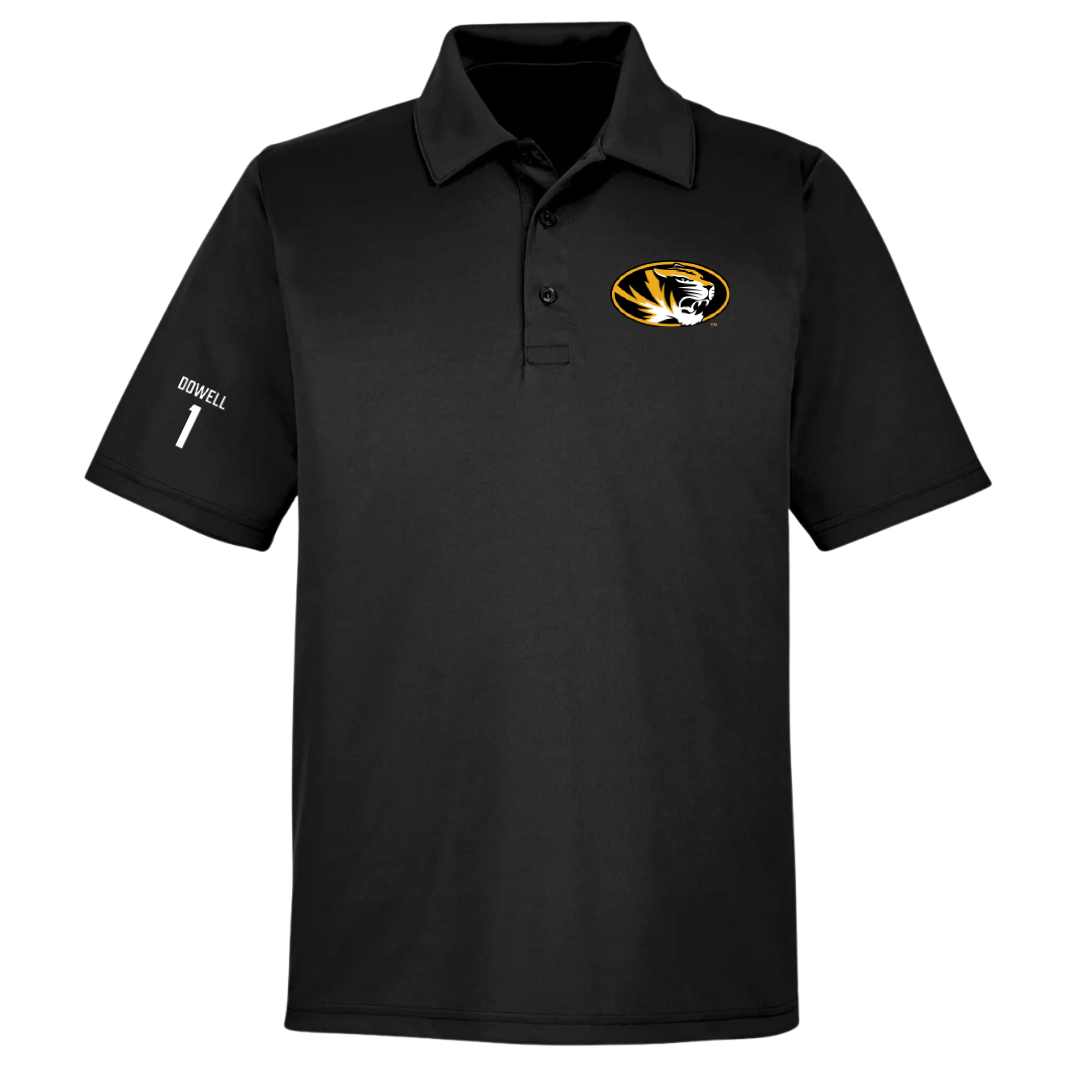 University of Missouri Basketball (W) Black Polo - #1 Shannon Dowell