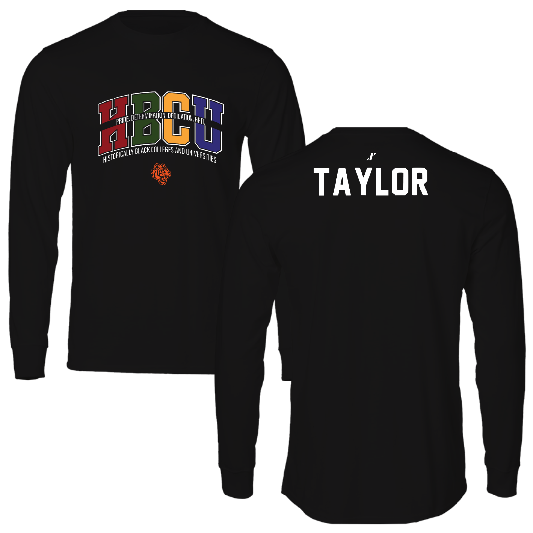 Savannah State University TF and XC Black HBCU Performance Long Sleeve - Victoria Taylor