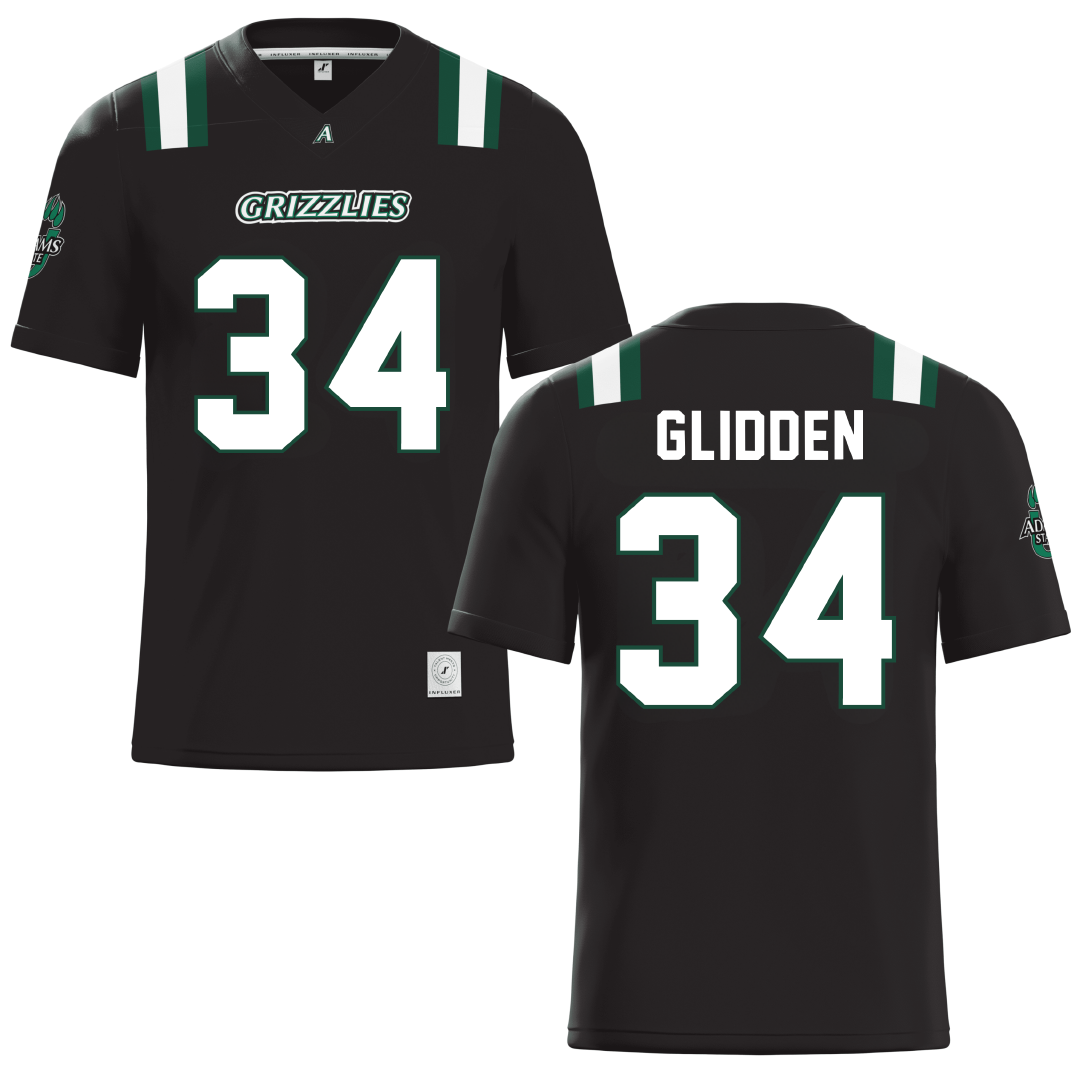 Adams State University Black Lacrosse Jersey - #34 Austin Glidden