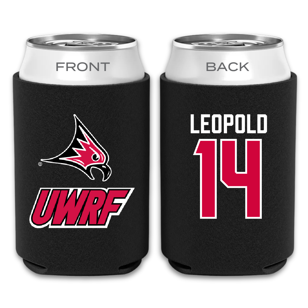 University of Wisconsin-River Falls Basketball Black Can Cooler - #14 Savannah Leopold