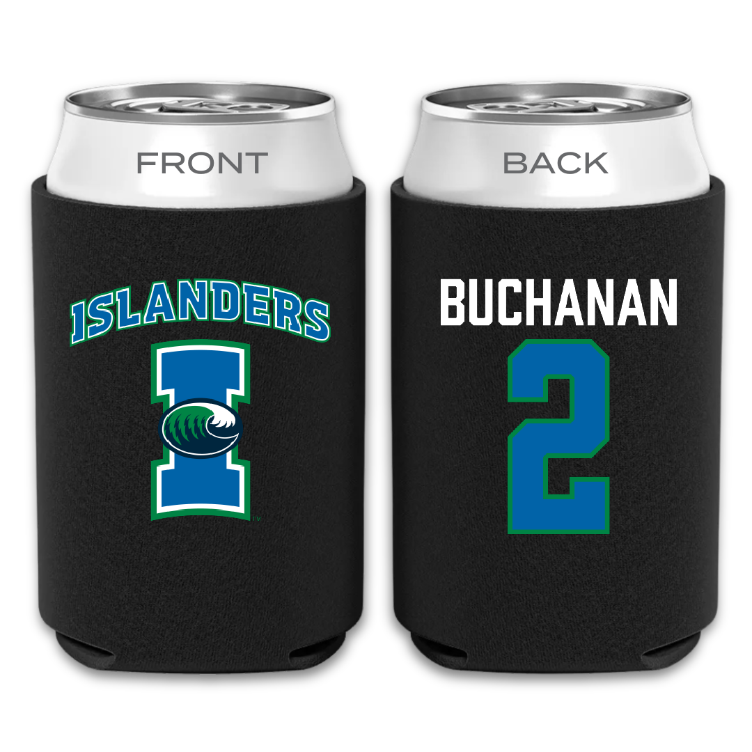 Texas A&M University-Corpus Christi Volleyball Black Can Cooler - #2 Kenna Buchanan