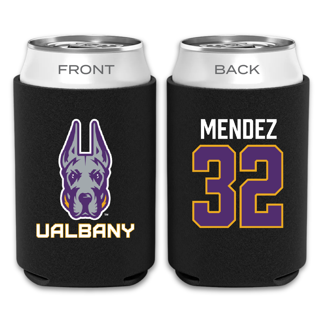 University at Albany Softball Black Can Cooler - #32 Natasha Mendez