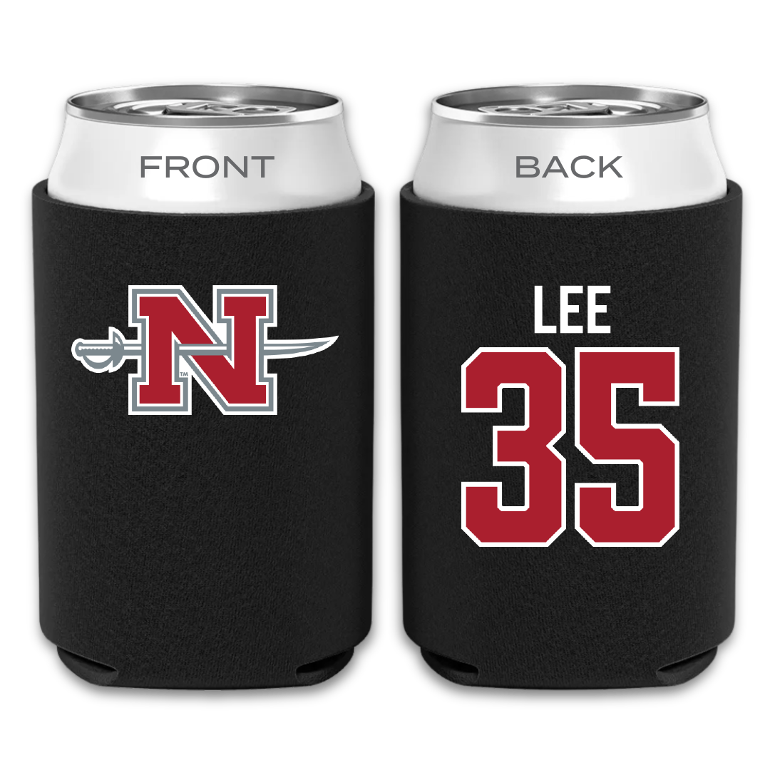 Nicholls State University Football Black Can Cooler - #35 Ethan Lee