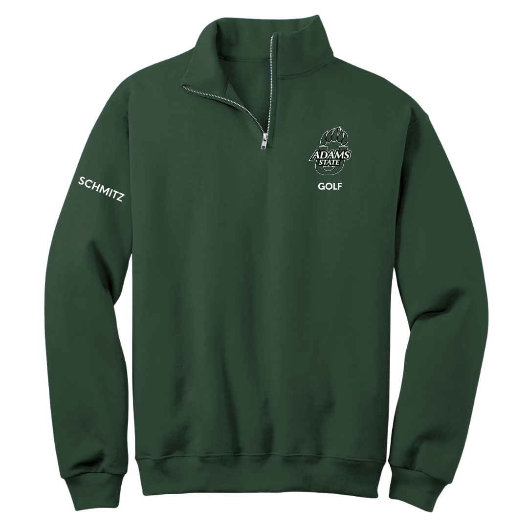 Adams State University Golf (W) Forest Green Quarter-Zip - Nevaeh Schmitz