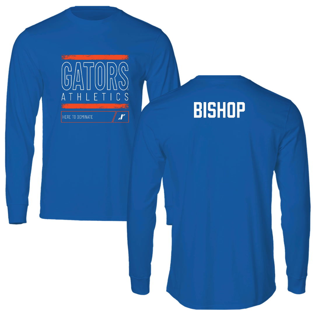 University of Florida Swimming & Diving Blue Dominate Long Sleeve - Chloe Bishop
