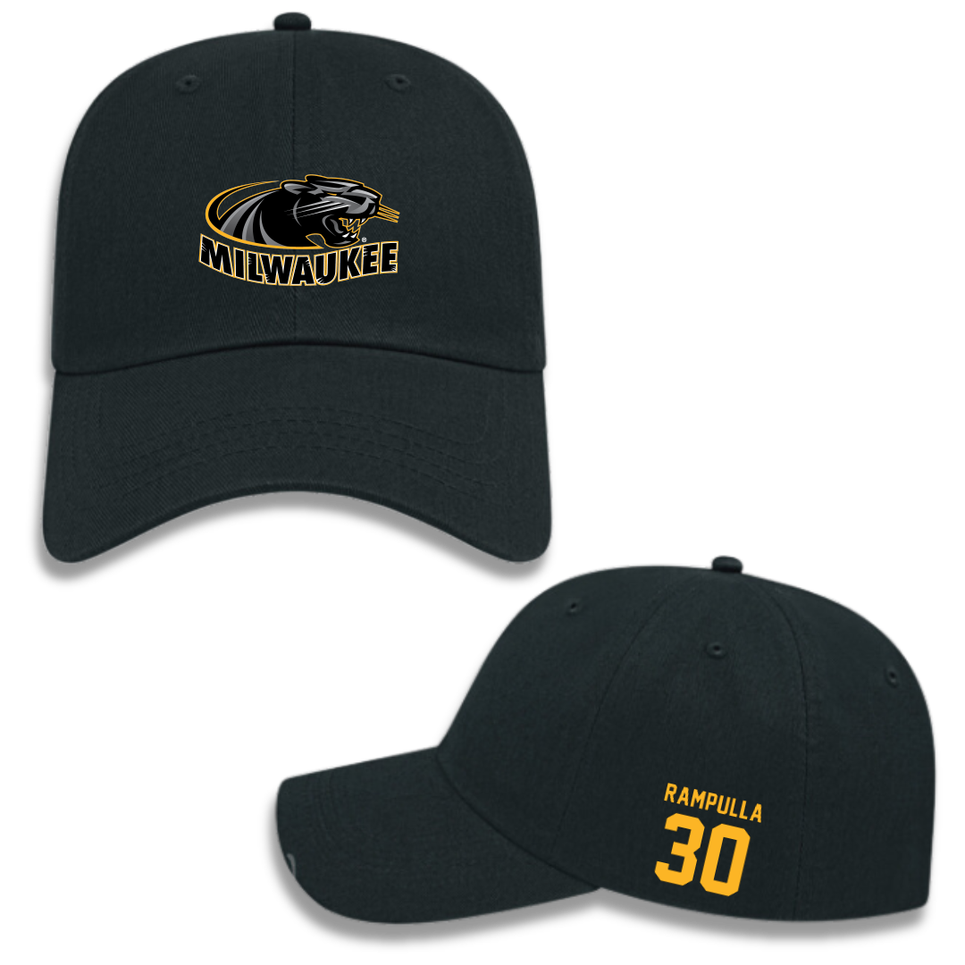 University of Wisconsin-Milwaukee Basketball (W) Black Hat - #30 Sophia Rampulla