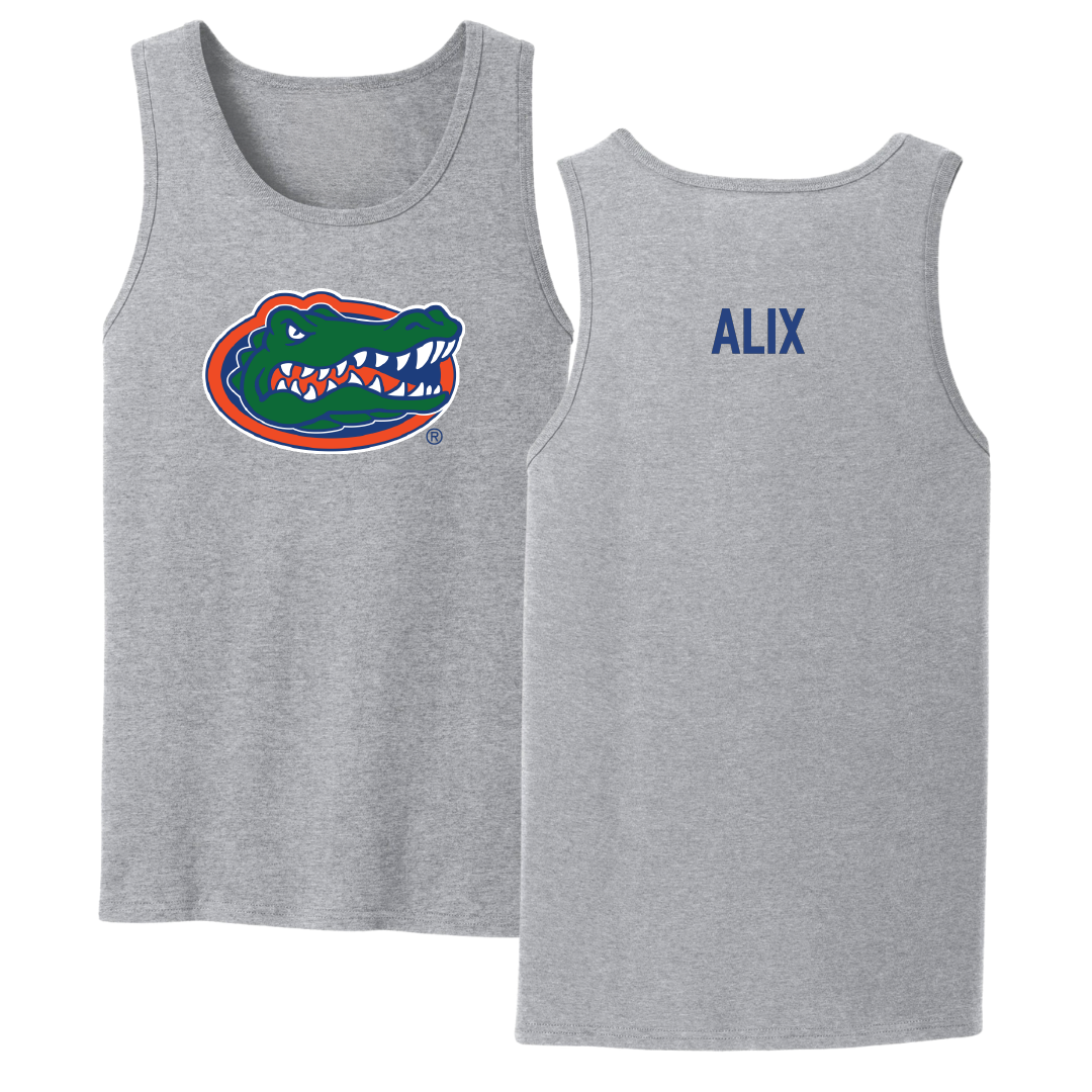 University of Florida TF and XC Sport Gray Tank Top - India Alix