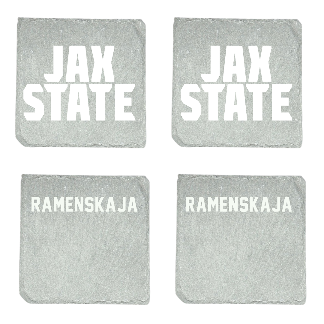 Jacksonville State University Tennis Stone Coaster (4 Pack)  - Polina Ramenskaja