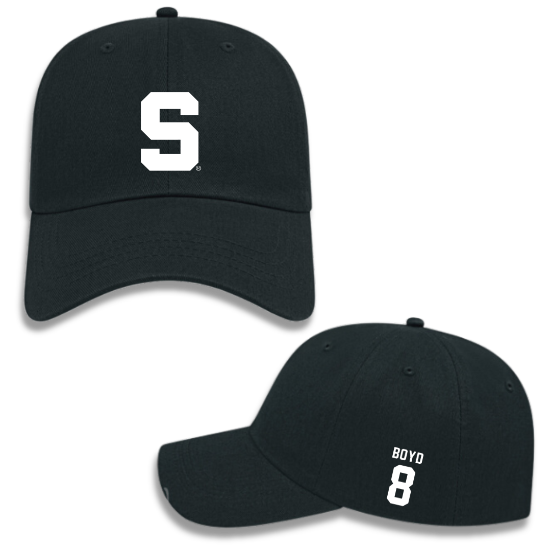 Michigan State University Football Black Hat - #8 Evan Boyd