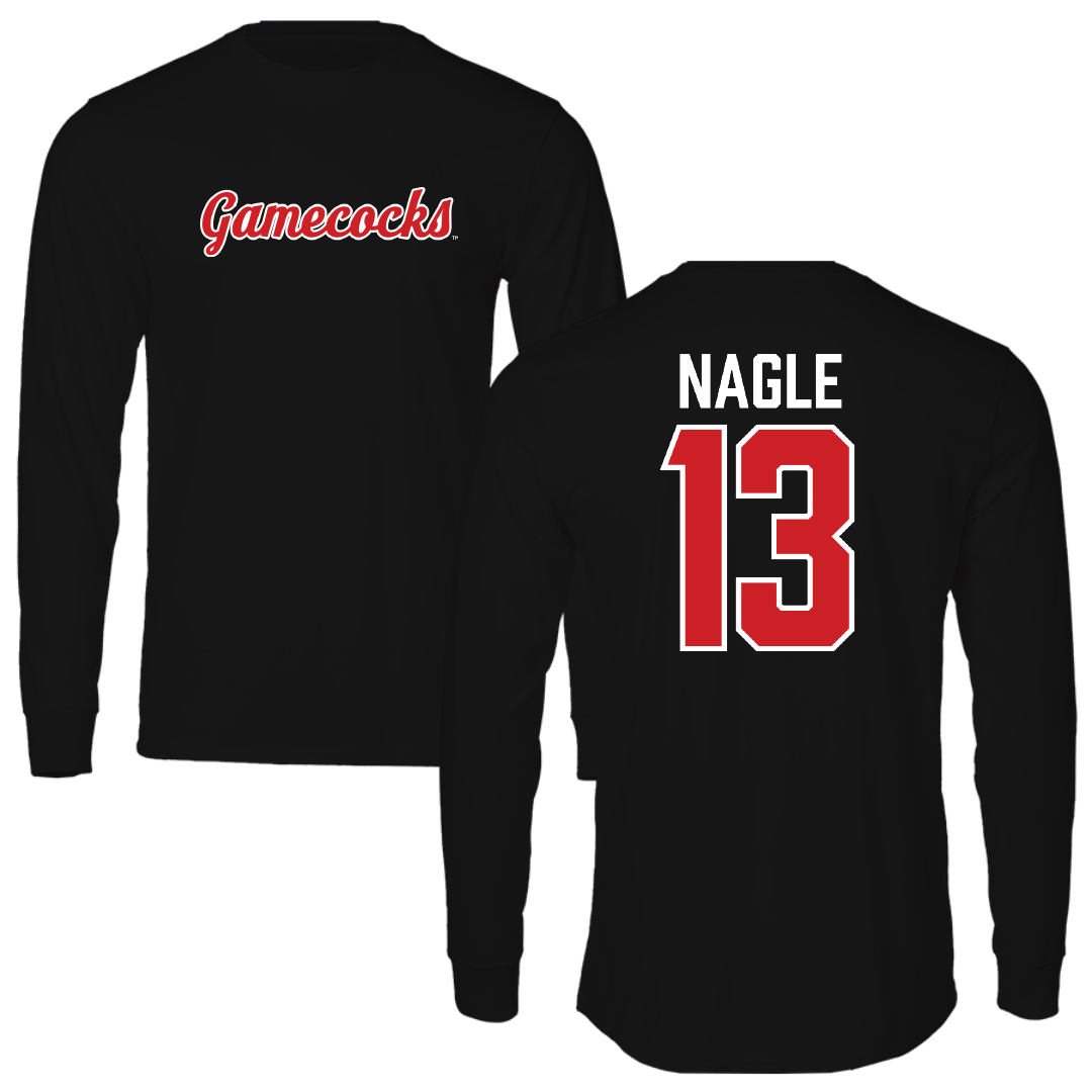 Jacksonville State University Soccer Black Long Sleeve - #13 Tia Nagle