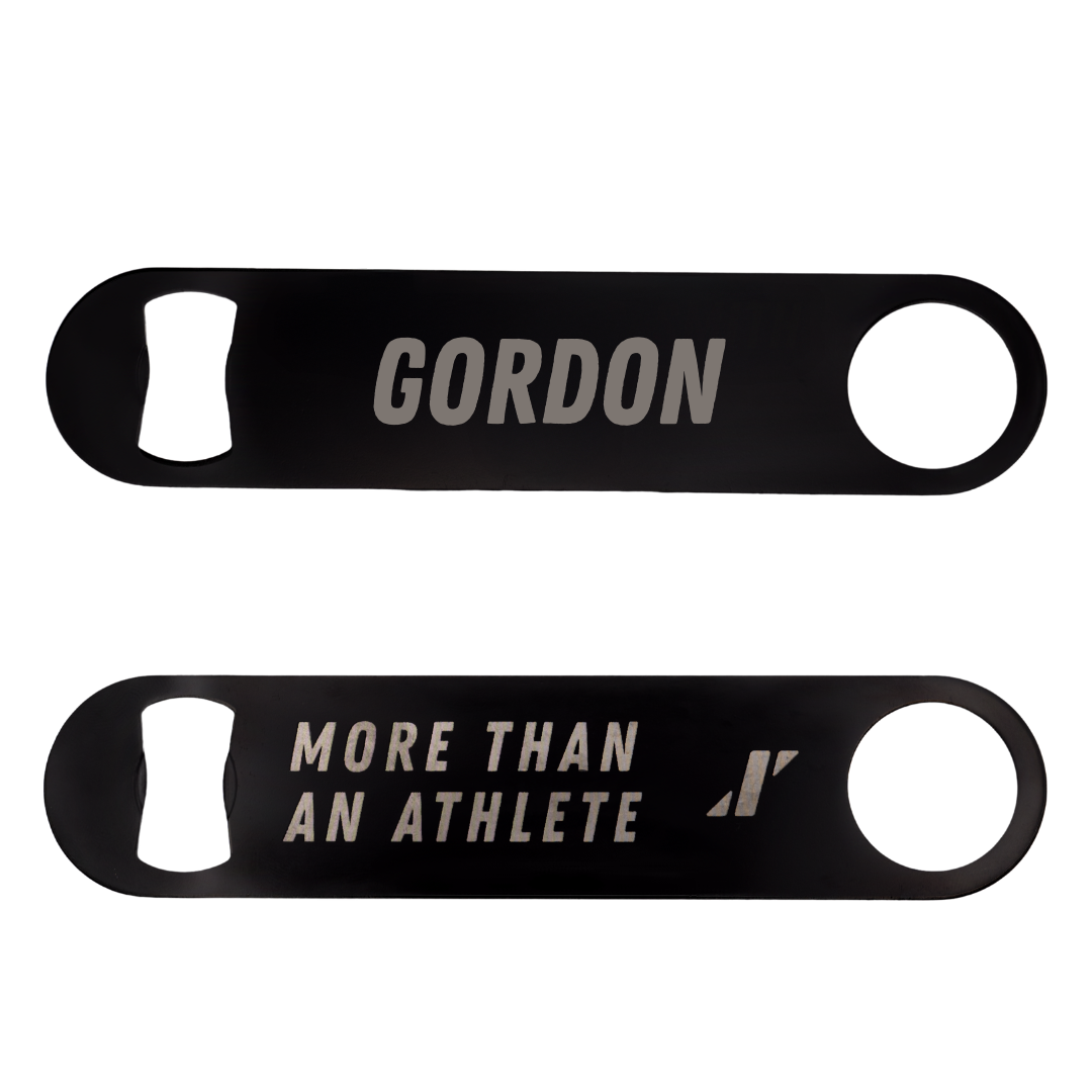 Texas A&M University-Kingsville TF and XC Black Bottle Opener - Blake Gordon