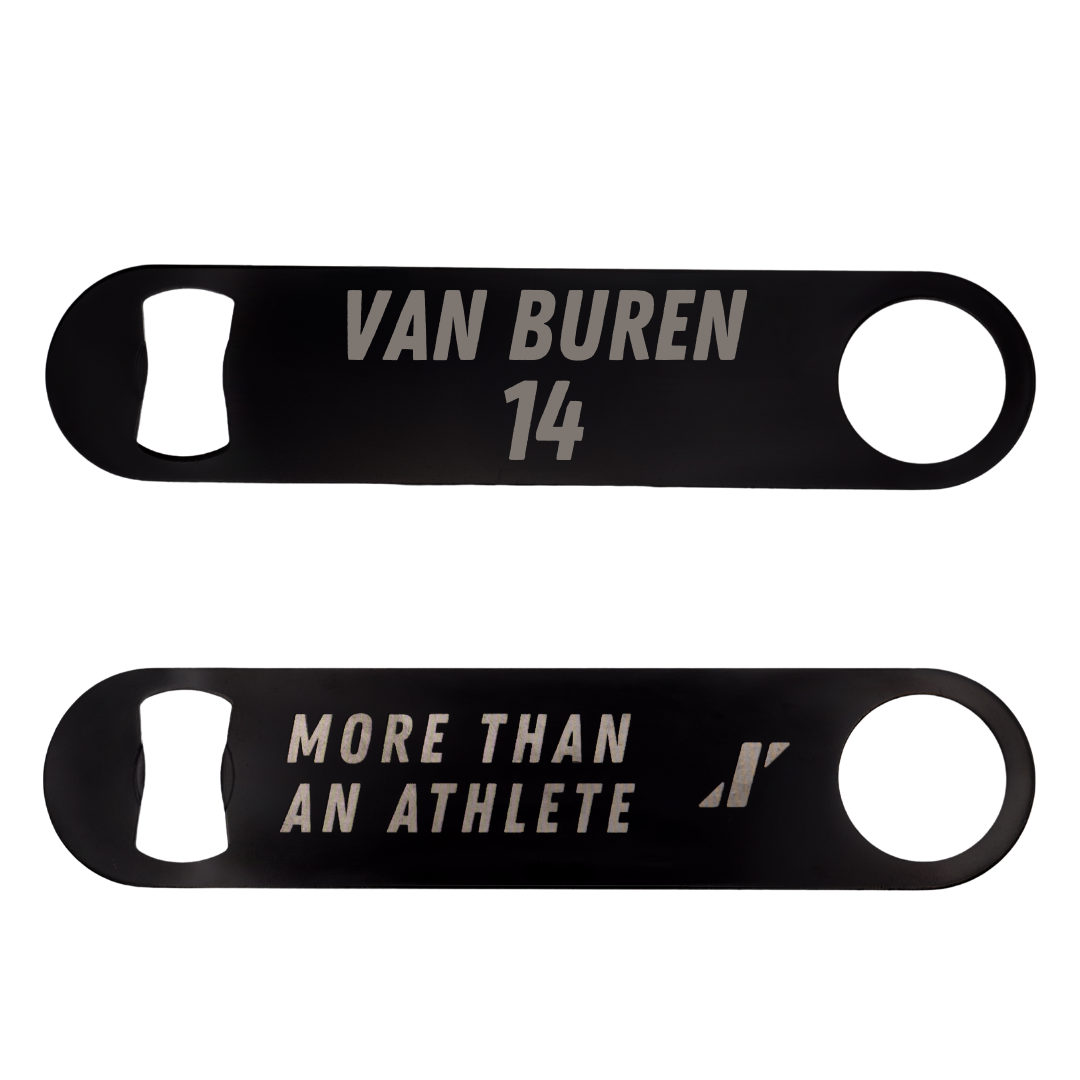 Loyola University-Chicago Volleyball Black Bottle Opener - #14 Parker Van Buren