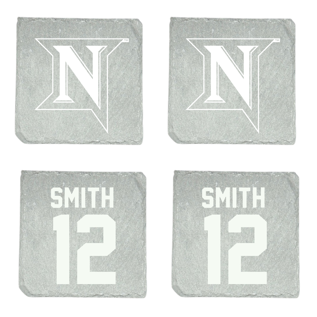 Northampton Community College Volleyball (M) Stone Coaster (4 Pack)  - #12 Luke Smith