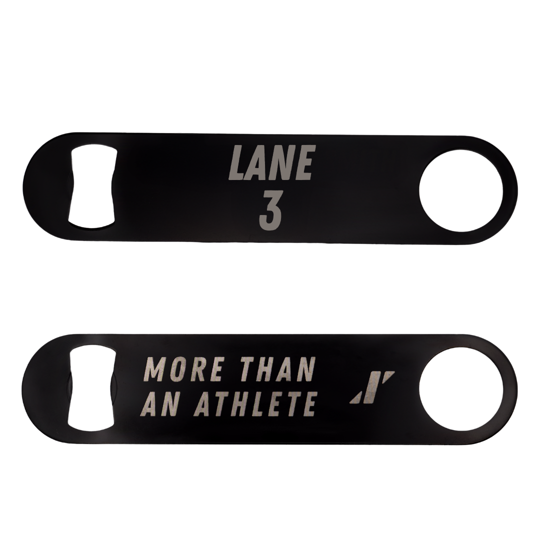 University of Arkansas-Pine Bluff Volleyball Black Bottle Opener - #3 Aleria Lane