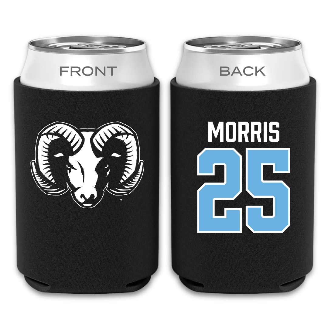 University of Rhode Island Baseball Black Can Cooler - #25 Zach Morris