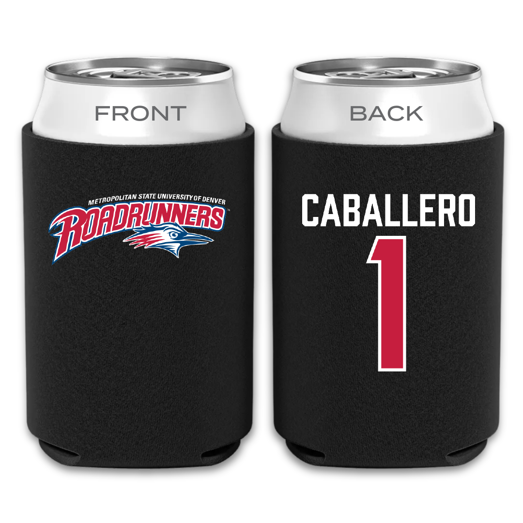 Metropolitan State University of Denver Soccer Black Can Cooler - #1 Kayla Caballero
