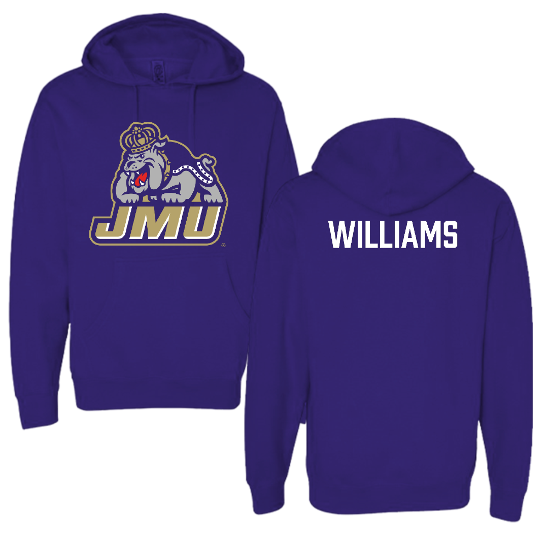 James Madison University Tennis Purple Hoodie - Sophie Williams