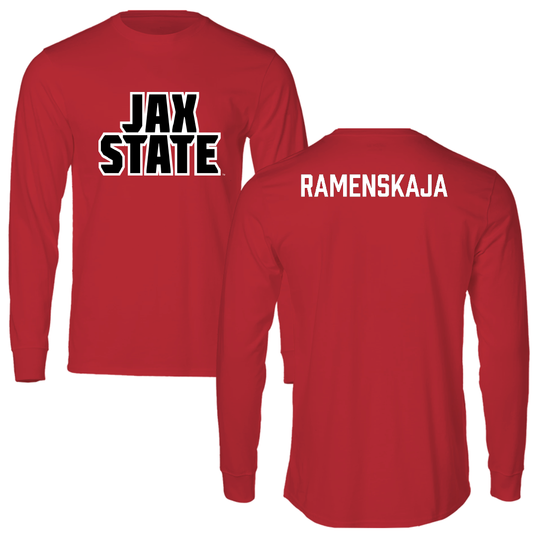 Jacksonville State University Tennis Red Long Sleeve - Polina Ramenskaja