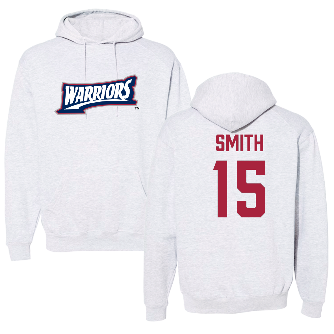 Sterling College Basketball Light Gray Warriors Hoodie - #15 Julian Smith