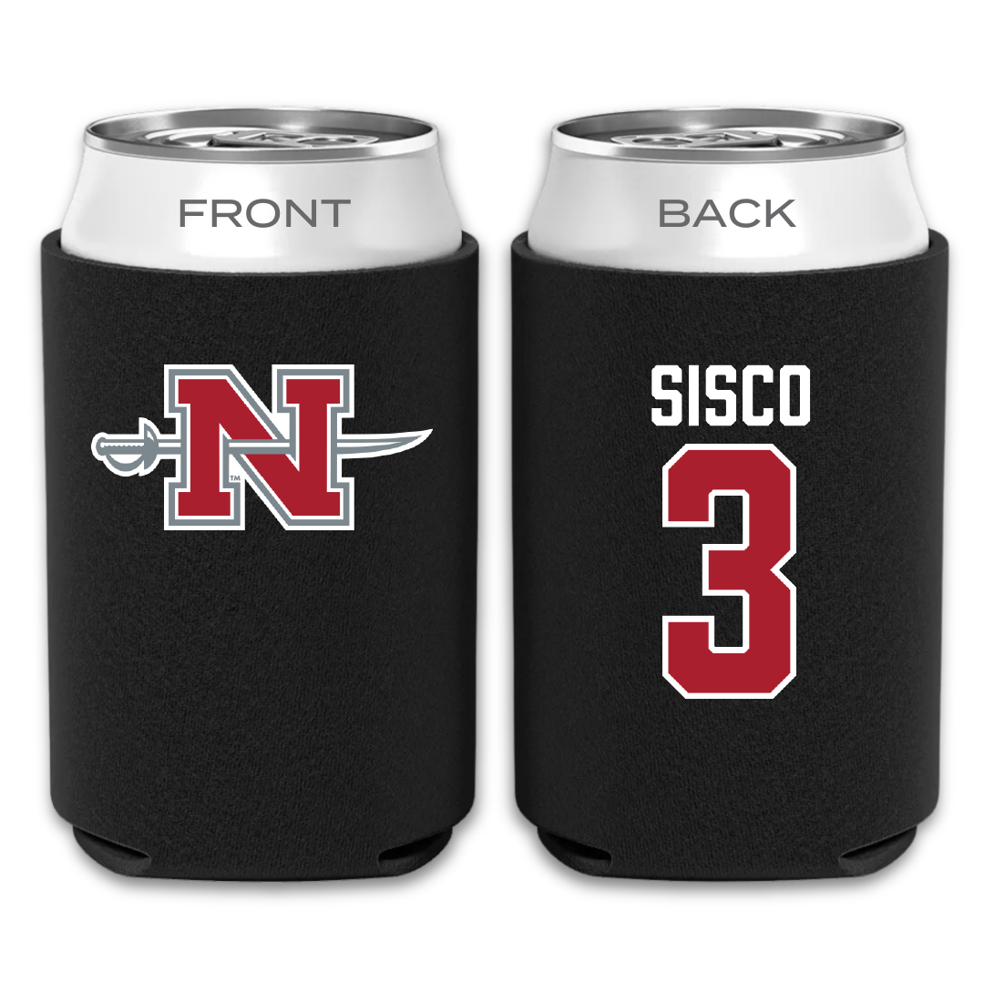 Nicholls State University Softball Black Can Cooler - #3 Claire Sisco