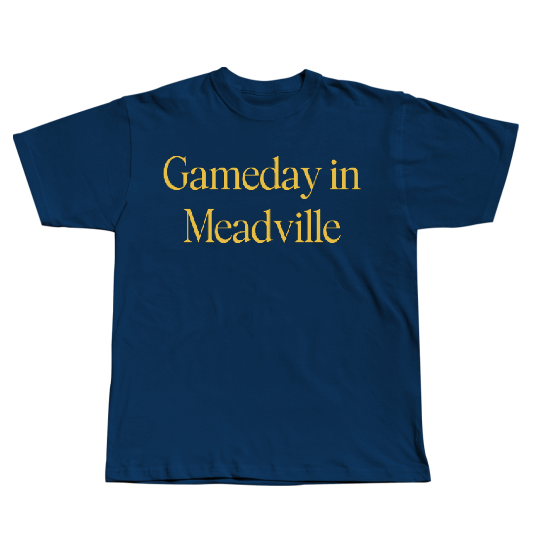 Allegheny College TF and XC Navy Gameday Tee - Jordan Anderson