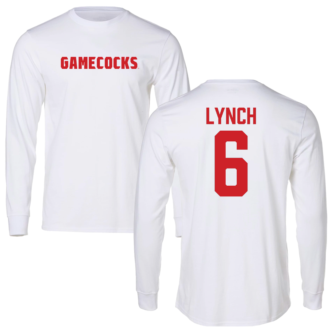 Jacksonville State University Beach Volleyball White Long Sleeve - #6 Carley Lynch