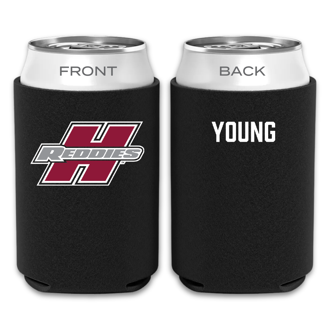 Henderson State University Cheer Black Can Cooler - Gracie Young