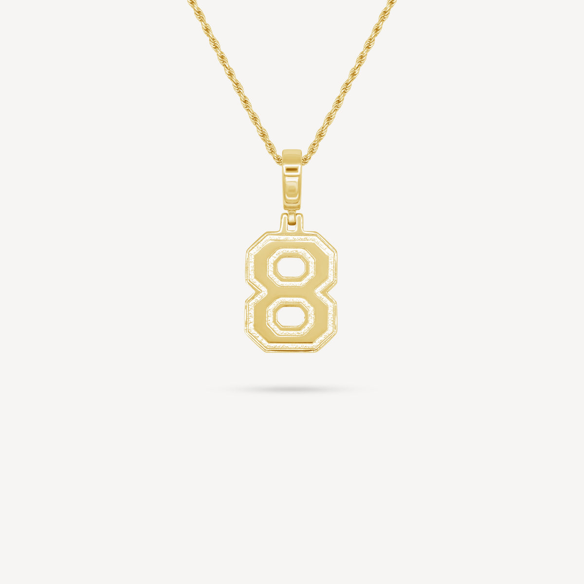 Gold Presidents Pendant and Chain - #8 Caleb Chapman