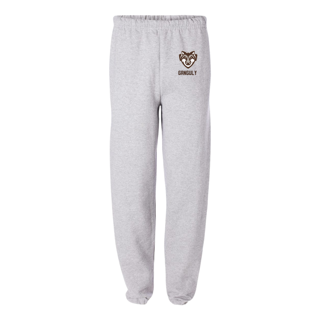 St. Bonaventure University Tennis (M) Light Gray Sweatpants - Anargha Ganguly