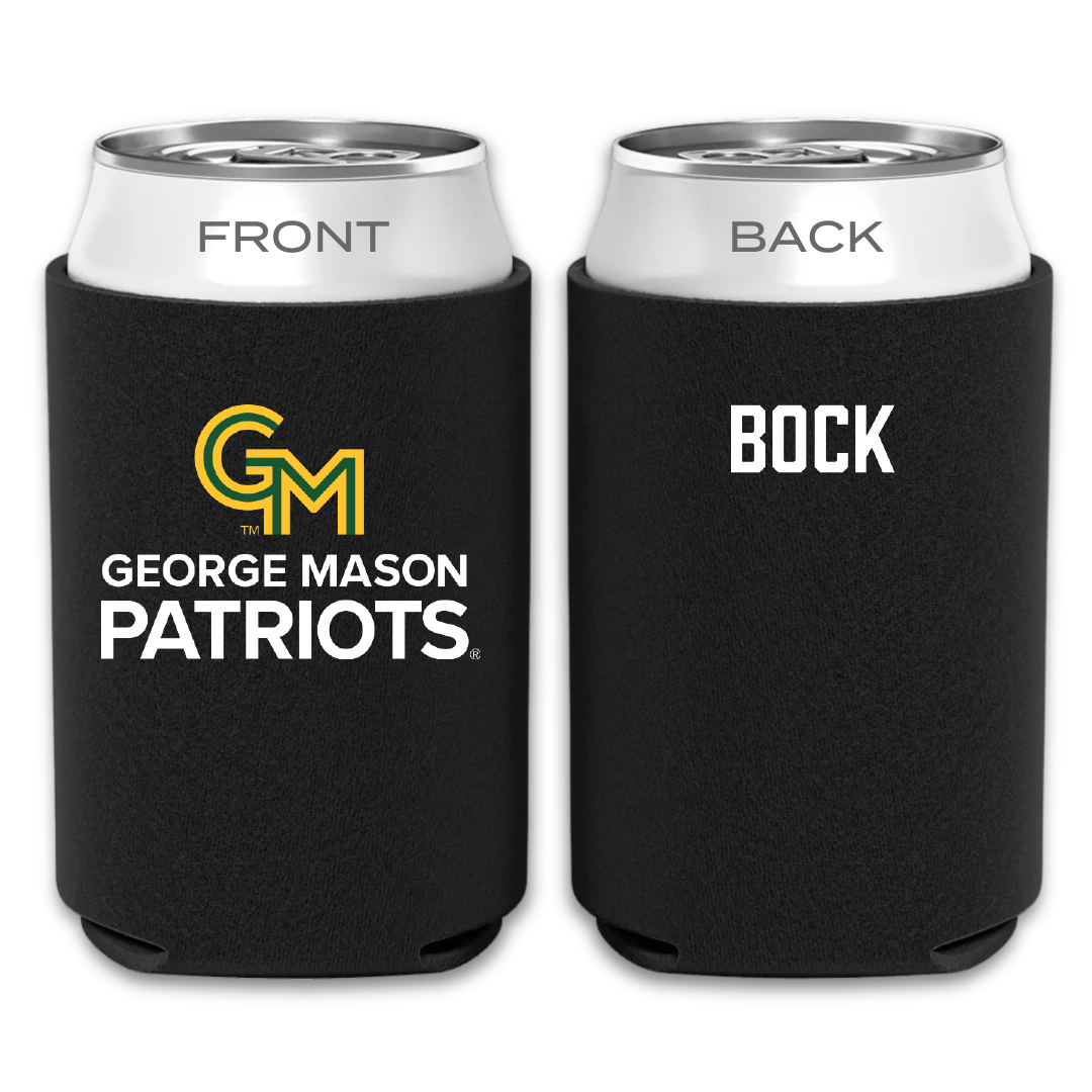 George Mason University Swimming & Diving Black Can Cooler - Michael Bock