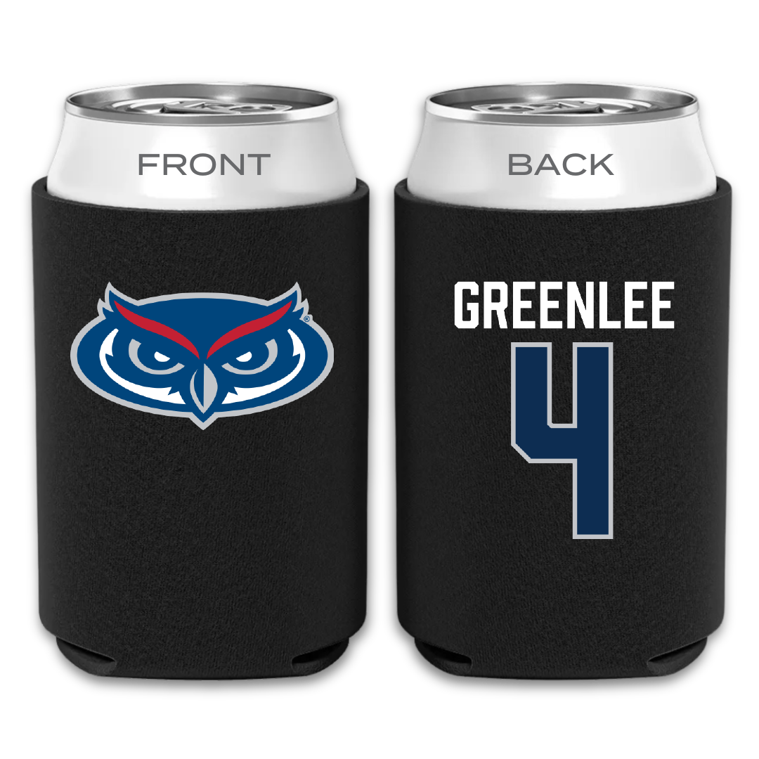 Florida Atlantic University Basketball Black Can Cooler - #4 Bryan Greenlee