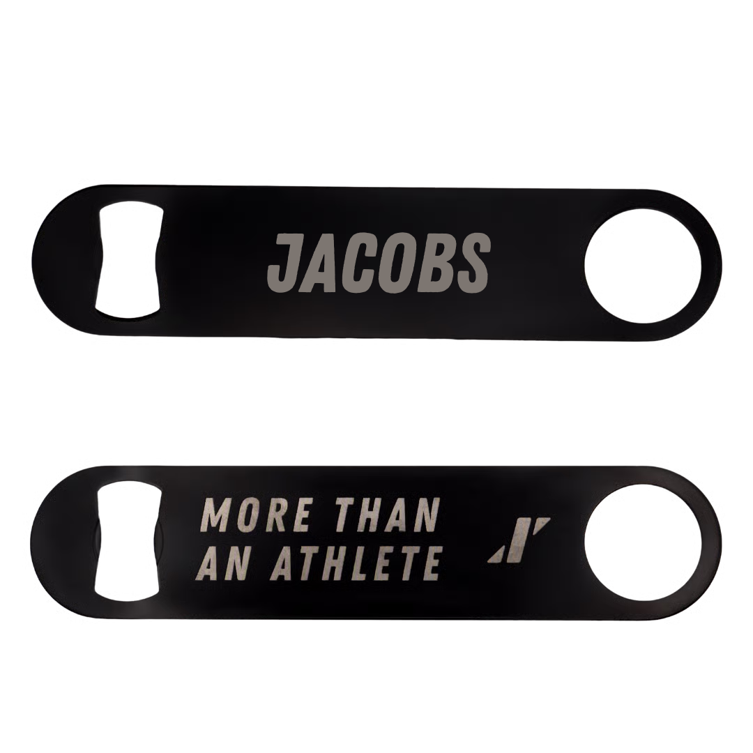 Mississippi State University TF and XC Black Bottle Opener - Cyrus Jacobs