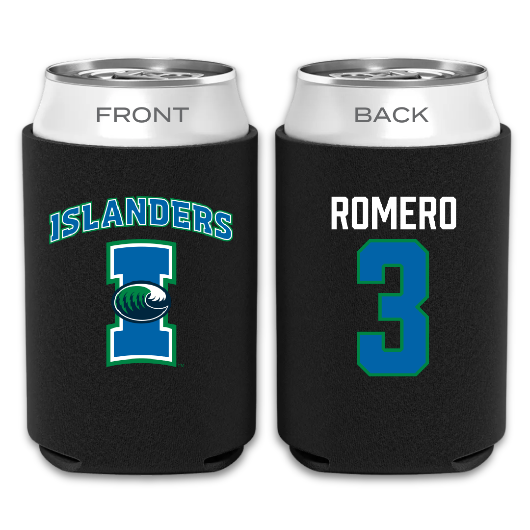 Texas A&M University-Corpus Christi Volleyball Black Can Cooler - #3 Rylie Romero